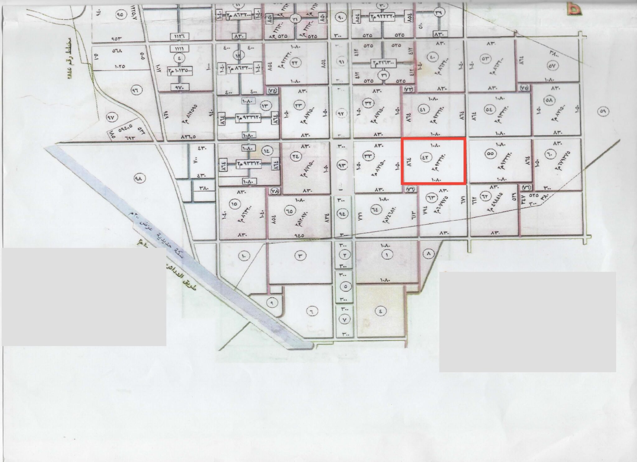 اراضي خام تم بيعها السلي السلي قطعة رقم 42 بمساحة 933000 متر ²